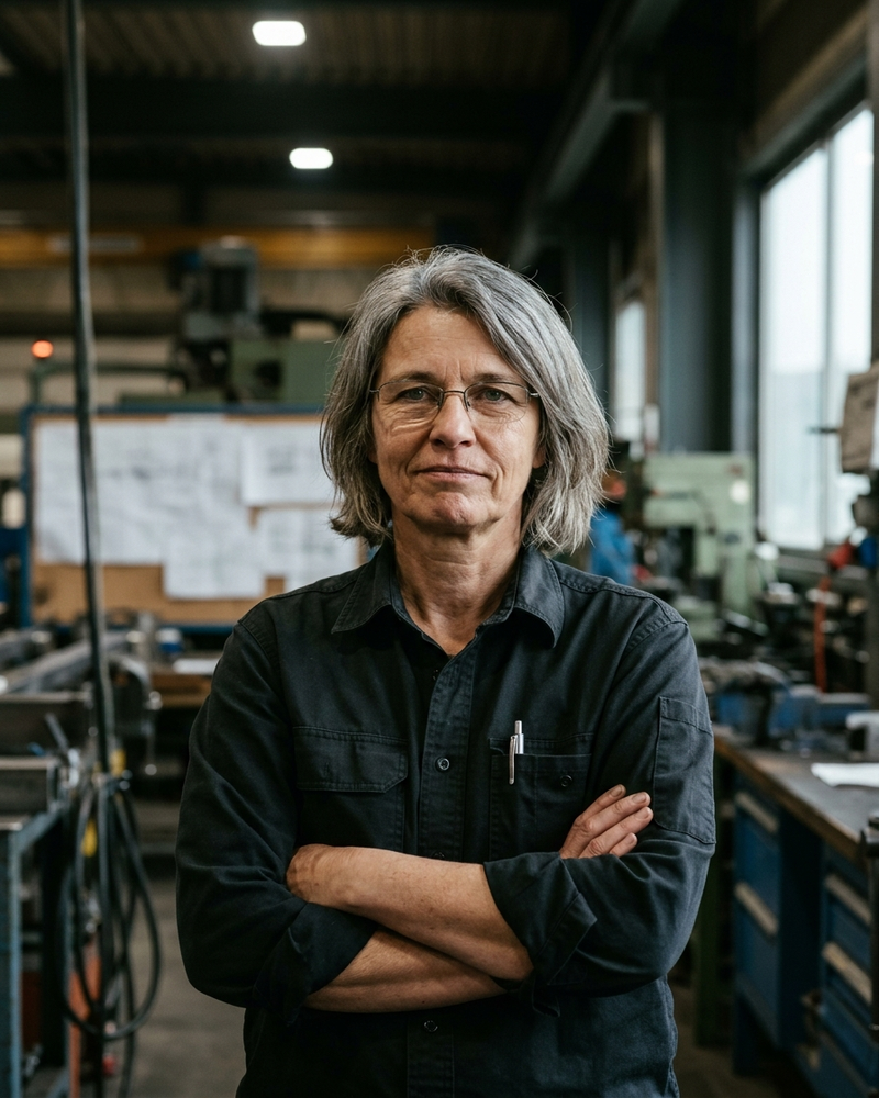 Dr. Lena Voss portrait